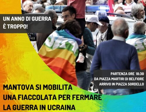 24/02/2023 – Fiaccolata per la pace a Mantova